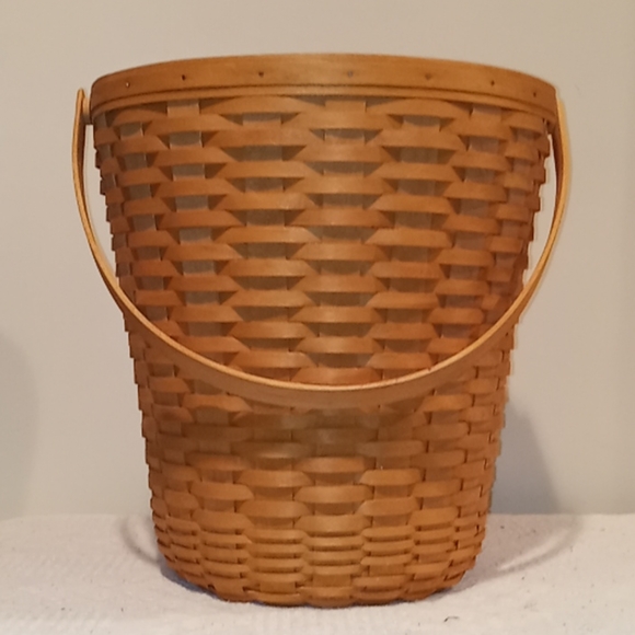 Longaberger Accents Longaberger Bankers Waste Basket 200 0070
